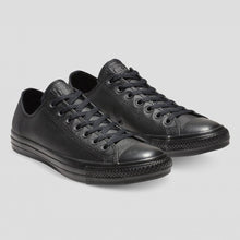 Load image into Gallery viewer, Chuck Taylor All Star Leather Low - Mono Black
