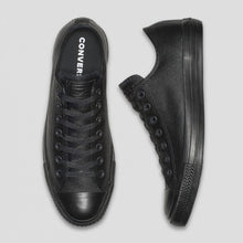 Load image into Gallery viewer, Chuck Taylor All Star Leather Low - Mono Black
