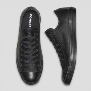 Chuck Taylor All Star Leather Low - Mono Black