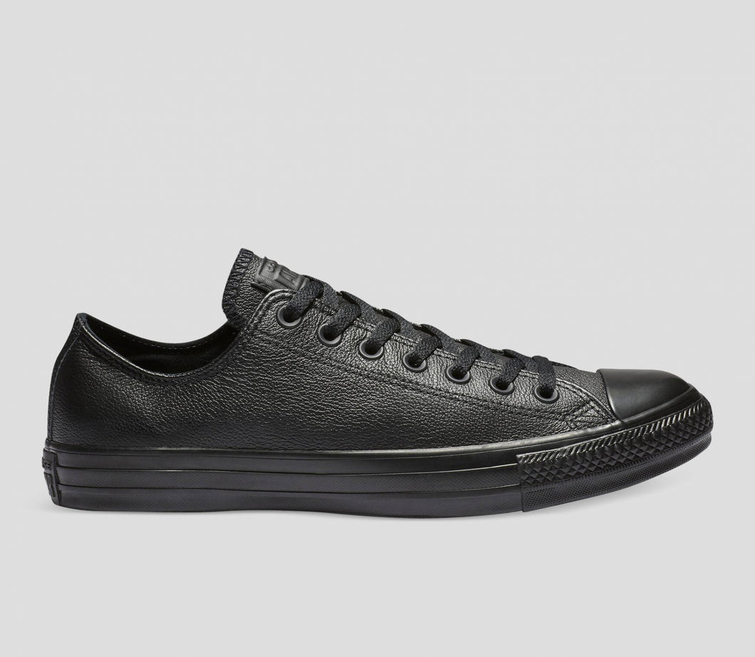 Chuck Taylor All Star Leather Low - Mono Black