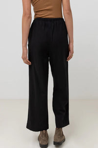 Classic Drawstring Pant - Black