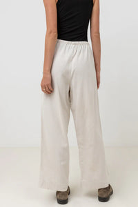 Classic Drawstring Pant - Oat