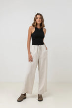 Load image into Gallery viewer, Classic Drawstring Pant - Oat
