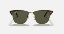 Load image into Gallery viewer, Clubmaster Mock Tortoise Arista G-15 Green
