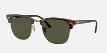 Load image into Gallery viewer, Clubmaster Mock Tortoise Arista G-15 Green
