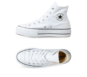 Converse All Star Chuck Taylor Lift High Top White