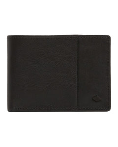 Downtown Slim-Line Wallet - Black Grain