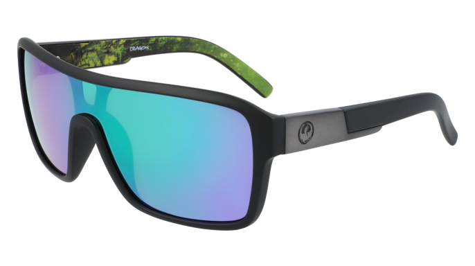 Dragon Remix LL Matte Black Terrafirma Green