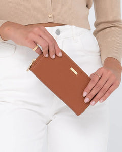 Essence Zip Around Wallet - Tan