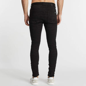 Flynn 5 Pocket Skinny Fit Jean - Black