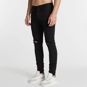 Flynn 5 Pocket Skinny Fit Jean - Black