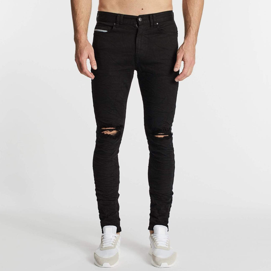 Flynn 5 Pocket Skinny Fit Jean - Black