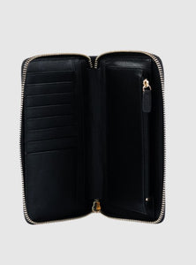 Grace Leather Wallet - Black 1