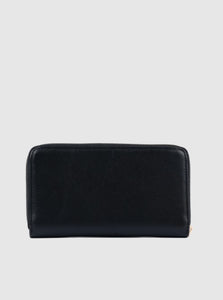 Grace Leather Wallet - Black 1