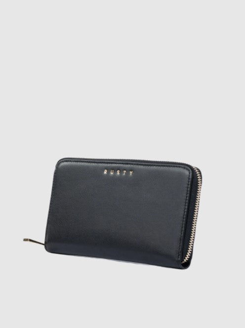 Grace Leather Wallet - Black 1