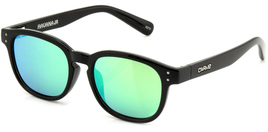 Havana Kids Gloss Black/Green Iridium