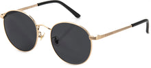 Load image into Gallery viewer, Heidi - Brushed Gold Dark Grey Lens
