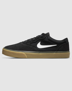 Nike Sb Chron 2 Suede - Black/White/Noir