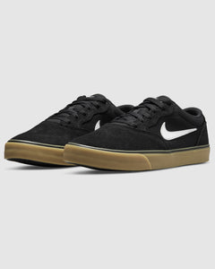 Nike Sb Chron 2 Suede - Black/White/Noir