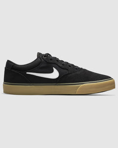 Nike Sb Chron 2 Suede - Black/White/Noir