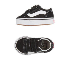 Old Skool V - Black White Toddler