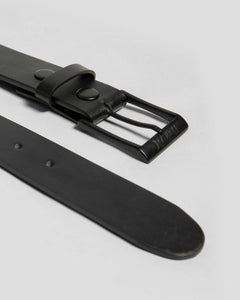 One & Only Leather Belt - Black