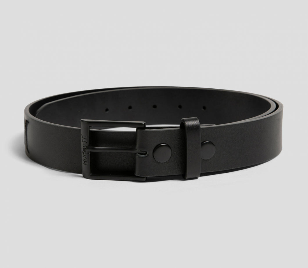 One & Only Leather Belt - Black