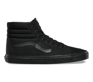 Vans hi sk8 all black hotsell