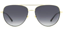 Load image into Gallery viewer, Solana - Gloss Gold Black Metal Gradient Grey Lens
