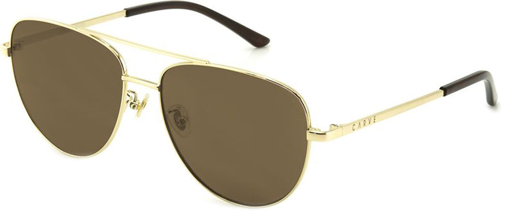 Solana - Gloss Gold Metal Brown Polar Lens