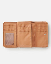 Load image into Gallery viewer, Sun rays Mid Wallet - Brown
