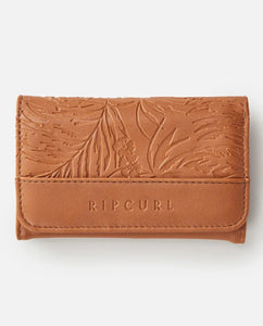 Sun rays Mid Wallet - Brown