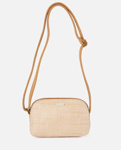 Sunset Palms Shoulder Bag - Natural