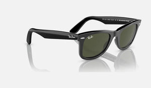 Wayfarer Black - Green Bio-acetate