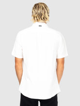 Load image into Gallery viewer, Overtone Short Sleeve Linen Shirt  - Whisper White
