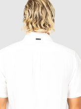 Load image into Gallery viewer, Overtone Short Sleeve Linen Shirt  - Whisper White
